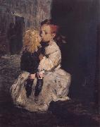 George Luks The Little Madonna oil on canvas